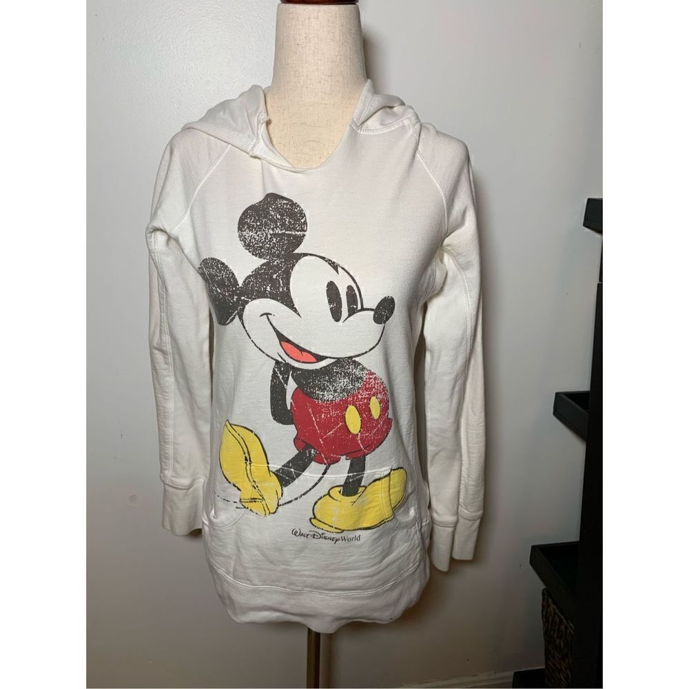 Disney World shirt, white Mickey